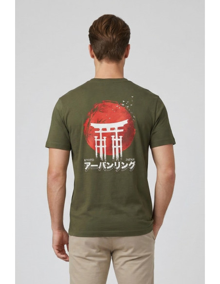 Urban Ring t-shirt in cotone con stampe e taschino UR1110024 [29fde4c0]