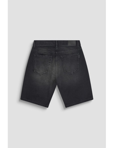 Antony Morato bermuda slim fit in black denim Argon mmds00076-fa700169-w02258 [3ef49e28]
