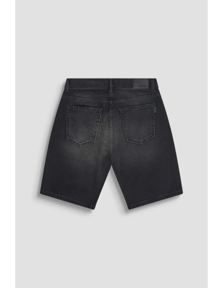 Antony Morato bermuda slim fit in black denim Argon mmds00076-fa700169-w02258 [3ef49e28]