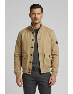 Roy Roger's giubbotto in gabardina di cotone New Polo rru90189cq92xxxx [676f2147]