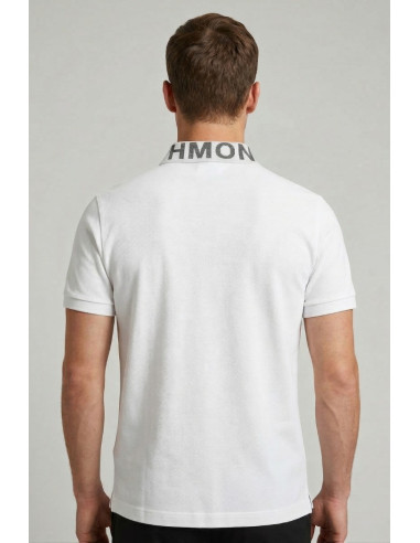 John Richmond polo in piquet di cotone Sutle ump26011po [d2436f48]