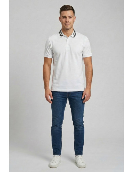 John Richmond polo in piquet di cotone Sutle ump26011po [655eae4c]