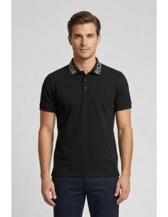 John Richmond polo in piquet di cotone Sutle ump26011po [206794c9]