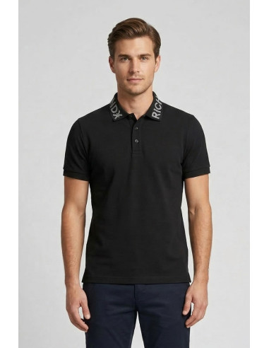 John Richmond polo in piquet di cotone Sutle ump26011po [206794c9]