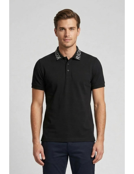 John Richmond polo in piquet di cotone Sutle ump26011po [206794c9]