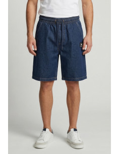 John Richmon bermuda in denim di cotone Moropo ump26217be [246cc6a0]
