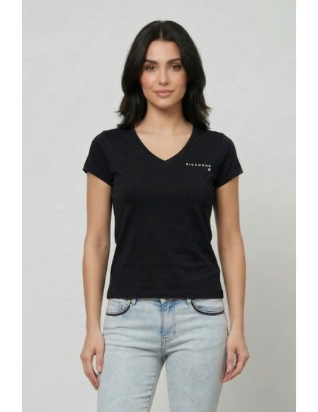 John Richmond t-shirt scollo a V Trocie uwp26002ts [11512333]