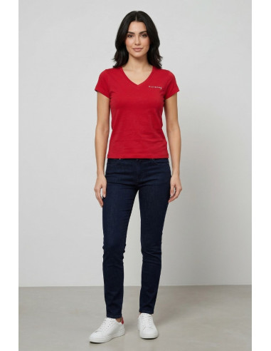 John Richmond t-shirt scollo a V Trocie uwp26002ts [e5aede45]