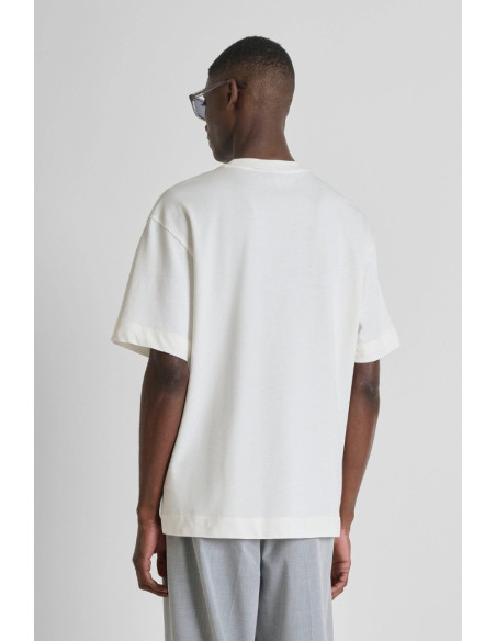 Antony Morato t-shirt boxy fit con logo ricamato mmks02621-fa100242 [62b36b2f]