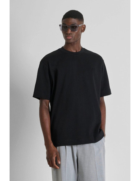 Antony Morato t-shirt boxy fit con logo ricamato mmks02621-fa100242 [e654db63]
