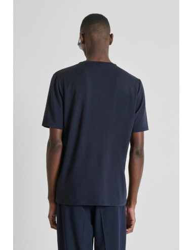 Antony Morato t-shirt regular fit in lycra con logo gommato mmks02618-fa100259 [21699b63]