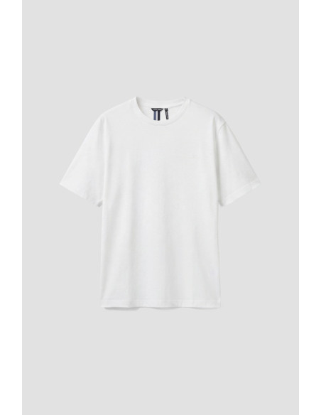 Antony Morato t-shirt regular fit in lycra con logo gommato mmks02618-fa100259 [7ef9ecb2]