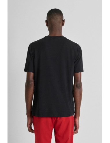 Antony Morato t-shirt regular fit in lycra con logo gommato mmks02618-fa100259 [917599e9]