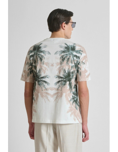 Antony Morato t-shirt regular fit in jersey con stampa floreale mmks02628-fa100144 [dc9b9af2]
