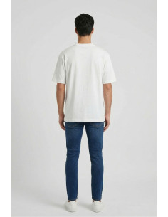 Antony Morato t-shirt regular fit in jersey con stampa teschio mmks02637-fa100144 [7db0f1e4] 2