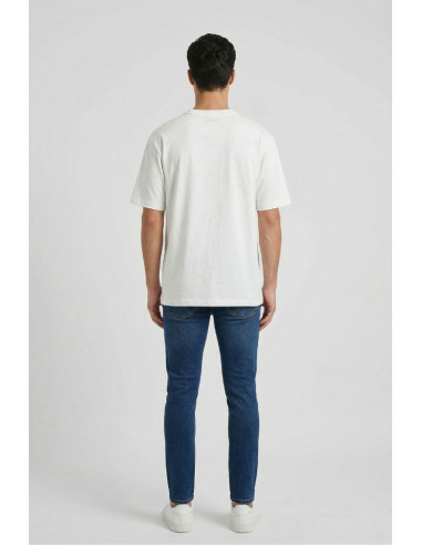 Antony Morato t-shirt regular fit in jersey con stampa teschio mmks02637-fa100144 [a496b2e9]