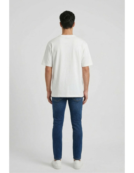 Antony Morato t-shirt regular fit in jersey con stampa teschio mmks02637-fa100144 [a496b2e9]