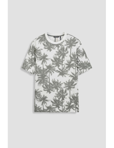 Antony Morato t-shirt relaxed fit con stampa allover mmks02644-fa140292 [2cbfd2e9]
