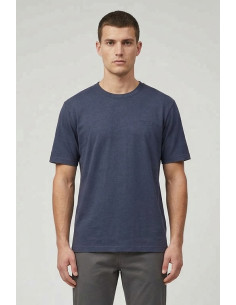 Antony Morato t-shirt regular fit in cotone e viscosa con logo mmks02662-fa100231 [c83ec881]