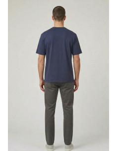 Antony Morato t-shirt regular fit in cotone e viscosa con logo mmks02662-fa100231 [c83ec881] 2