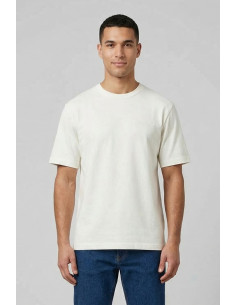 Antony Morato t-shirt regular fit in cotone e viscosa con logo mmks02662-fa100231 [25e3394a]