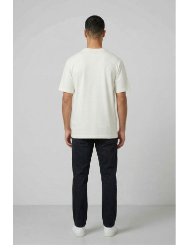 Antony Morato t-shirt regular fit in cotone e viscosa con logo mmks02662-fa100231 [fcc57a47]