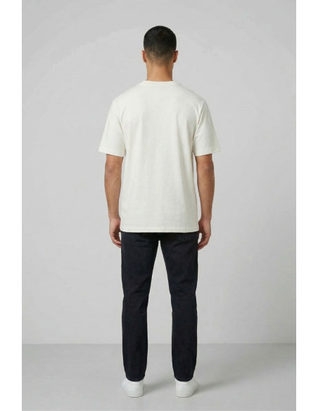 Antony Morato t-shirt regular fit in cotone e viscosa con logo mmks02662-fa100231 [fcc57a47]