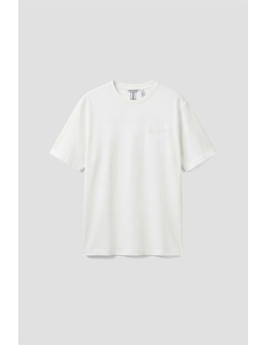 Antony Morato t-shirt regular fit in cotone e viscosa con logo mmks02662-fa100231 [4bd8bb43]