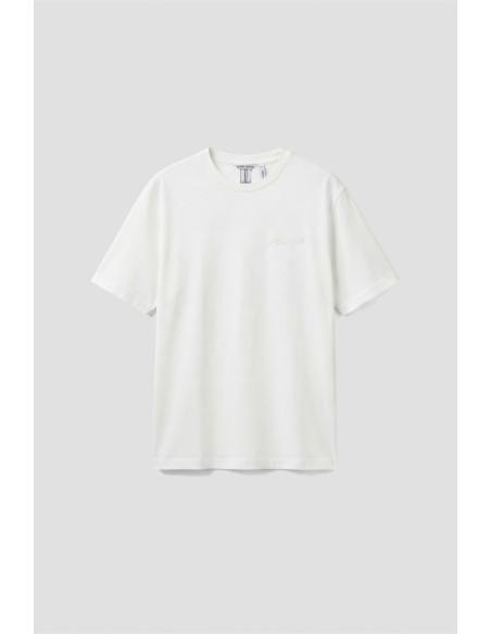Antony Morato t-shirt regular fit in cotone e viscosa con logo mmks02662-fa100231 [4bd8bb43]