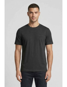 Antony Morato t-shirt regular fit in cotone e viscosa con logo mmks02662-fa100231 [7822ca0b]