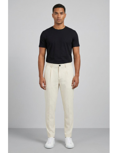 Markup pantalaccio con  pences in tessuto stretch MK1950120 [d9dea403]