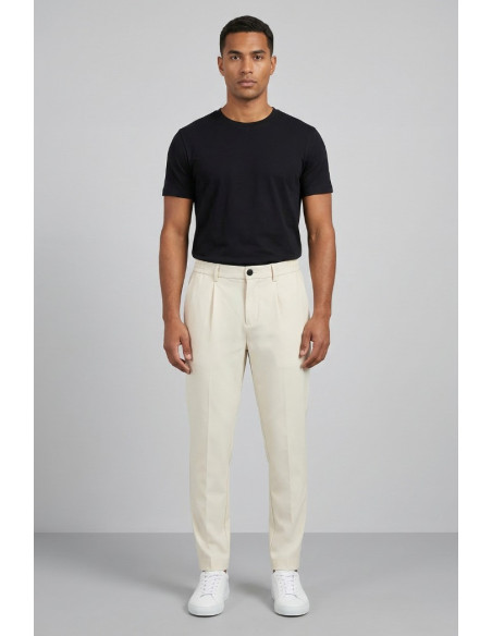 Markup pantalaccio con  pences in tessuto stretch MK1950120 [d9dea403]