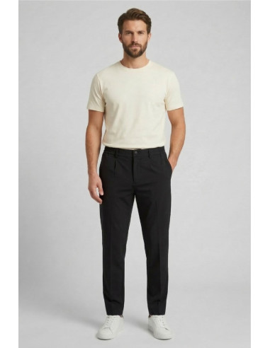 Markup pantalaccio con  pences in tessuto stretch MK1950120 [d60abb86]