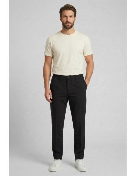 Markup pantalaccio con  pences in tessuto stretch MK1950120 [d60abb86]