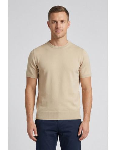 Urban Ring maglia girocollo mezza manica in cotone UR1100005 [b42ccf34]