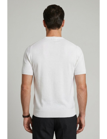 Urban Ring maglia girocollo mezza manica in cotone UR1100005 [49dc2b30]