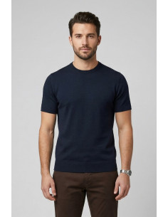 Urban Ring maglia girocollo mezza manica in cotone UR1100005 [0be4d23b]