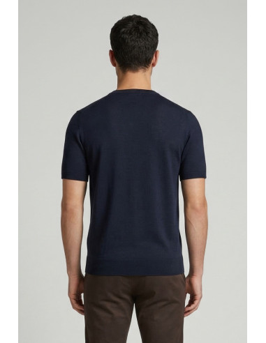 Urban Ring maglia girocollo mezza manica in cotone UR1100005 [d2c29136]