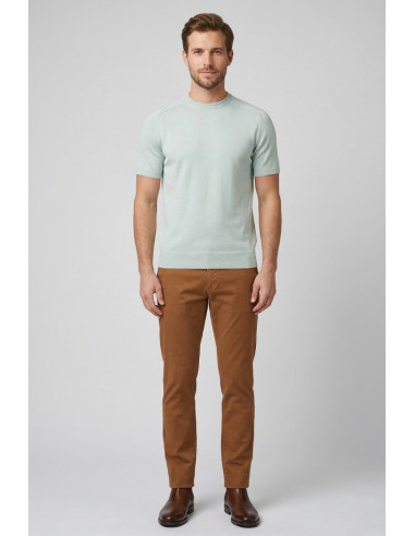 Urban Ring maglia girocollo mezza manica in cotone UR1100005 [6d8d20e1]
