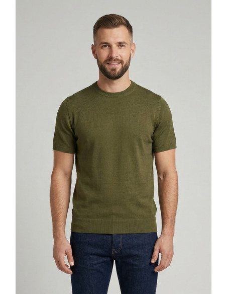 Urban Ring maglia girocollo mezza manica in cotone UR1100005 [f19c00d8]