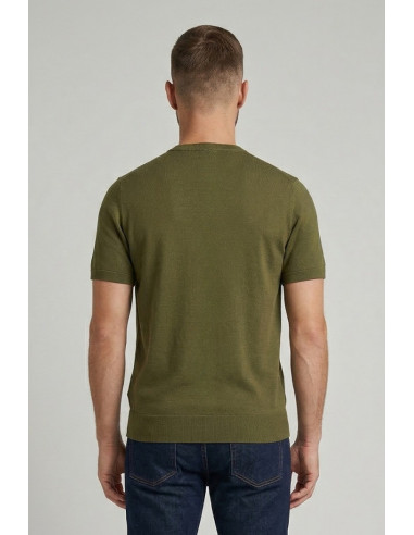 Urban Ring maglia girocollo mezza manica in cotone UR1100005 [28ba43d5]