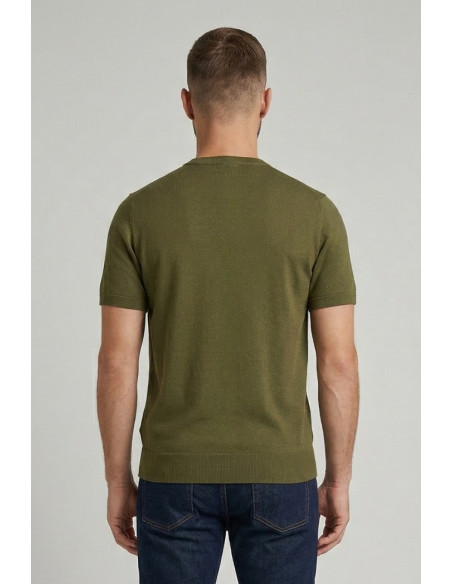 Urban Ring maglia girocollo mezza manica in cotone UR1100005 [28ba43d5]