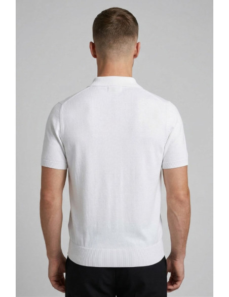 Urban Ring polo in maglina in cotone con bottoni UR1100007 [a8ae2c49]