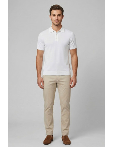Urban Ring polo in maglina in cotone con bottoni UR1100007 [1fb3ed4d]
