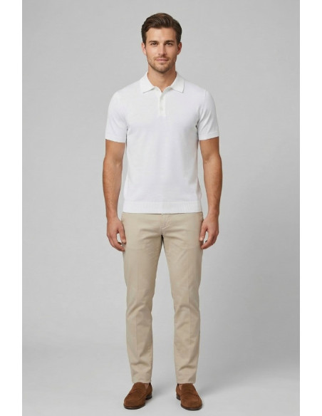 Urban Ring polo in maglina in cotone con bottoni UR1100007 [1fb3ed4d]