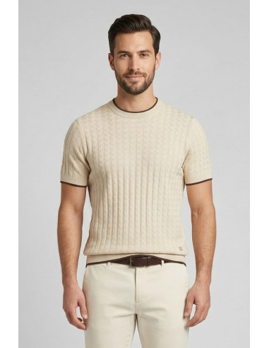 Urban Ring maglia girocollo in cotone punto link UR1100029 [cd66403a]