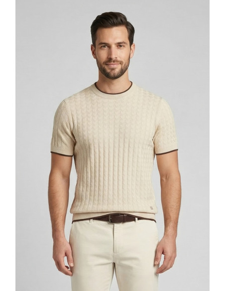 Urban Ring maglia girocollo in cotone punto link UR1100029 [cd66403a]