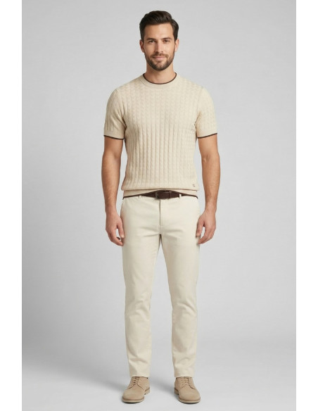 Urban Ring maglia girocollo in cotone punto link UR1100029 [a35dc233]