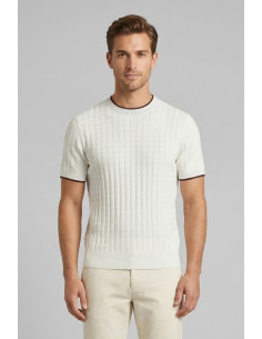 Urban Ring maglia girocollo in cotone punto link UR1100029 [e9b0e733]