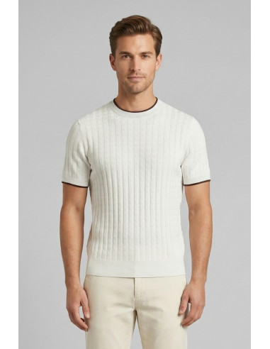 Urban Ring maglia girocollo in cotone punto link UR1100029 [e9b0e733]